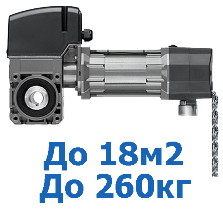 Электропривод для промышленных ворот STAW1-7-19 KE/230V с внешним БУ CS300 купить в Минске