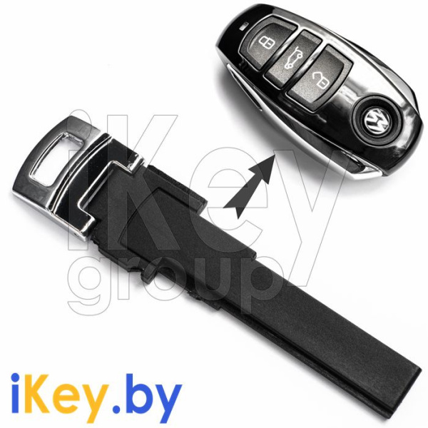 Купить Ключ Фольксваген Туарег лезвие