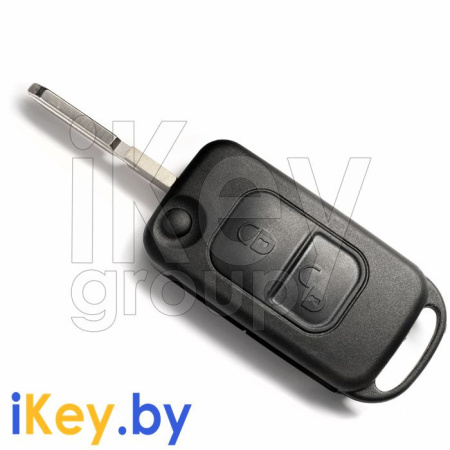 Ключ зажигания Мерседес выкидной корпус фото в интернет-магазине ikey.by