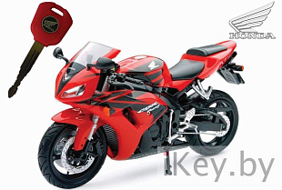Изготовление чип ключа зажигания к мотоциклу Хонда CBR