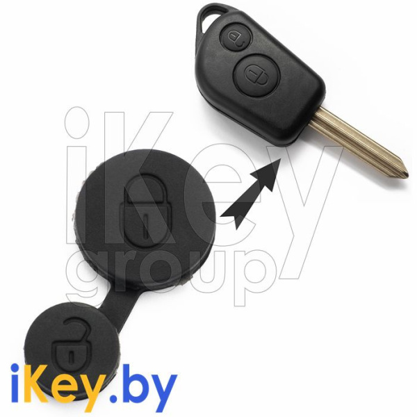 Купить Кнопки для ключа Ситроен Ксара Пикассо