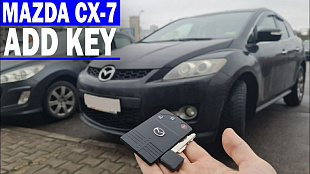 Изготовление чип ключа зажигания Мазда сх-7