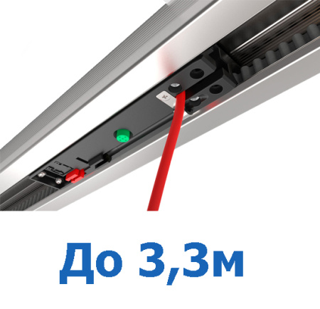 Alutech LGR-4200B Рейка приводная цельная с зубчатым ремнем купить в Минске