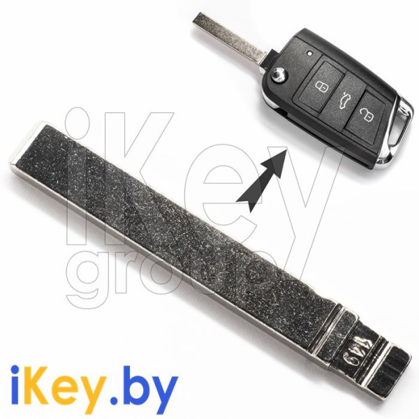 Купить ФОЛЬКСВАГЕН выкидное лезвие hu162