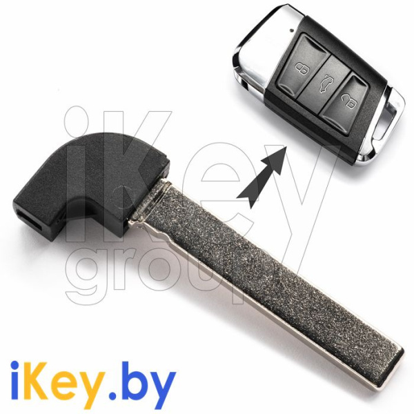 Купить Ключ смарт Фольксваген лезвие