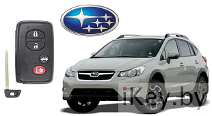 Изготовление чип ключа Субару XV