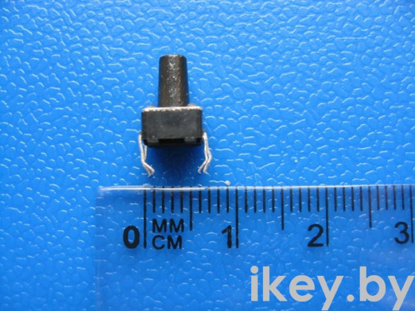 Кнопка, микровыключатель (микрик) 6 x 6 x 9  мм купить в Минске