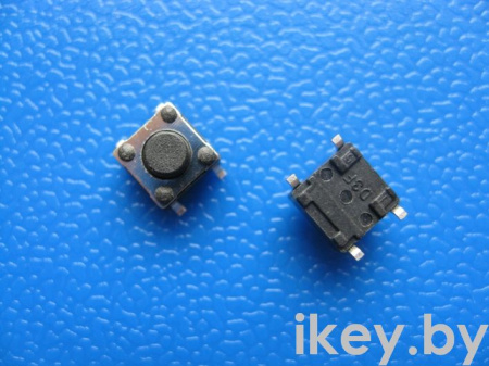 Кнопка, микровыключатель (микрик) 5 x 5 x 3,8  мм купить в Минске